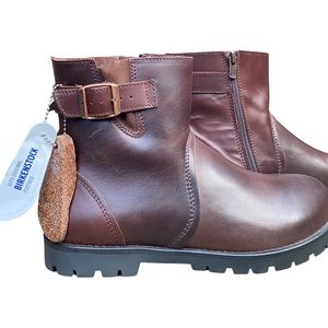 - Birkenstock Brand New W/tags Stowe Boot Chestnut